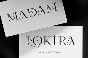 CF Lokira - Modern Elegant Serif