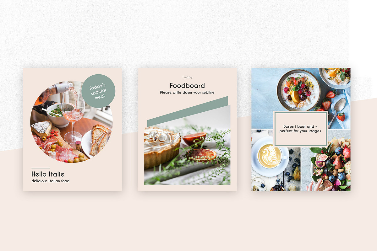 23 Instagram Posts, a Social Media Template by khoai_tây (Photo 2 of 2)