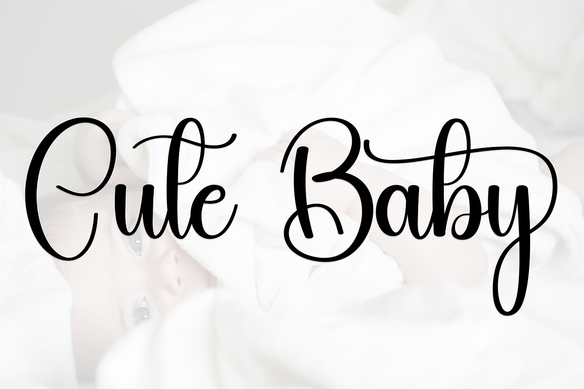 Baby Hunter, a Handwritten Font by FreshTypeINK (Photo 5 of 8)
