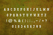 Dusty Letter, a Slab Serif Font by Limited.studio (Thumbnail 5 of 5)