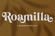 Roamilla - Beauty Logo Font, a Serif Font by Umitype (Thumbnail 1 of 12)