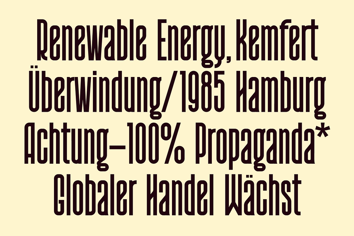 Wakatobi - Ultra Condensed Font, a Sans Serif Font by Creative Corner (Photo 19 of 21)