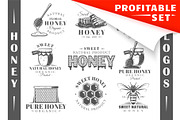 18 Honey Logos Templates, a Branding & Logo Template by Art Design (Thumbnail 1 of 19)