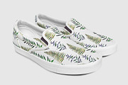 Botanical watercolor leaves set, a Decorative Illustration by Art AleshkaK (Thumbnail 5 of 10)