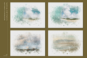 Mysterious Watercolor Landscapes 2, a Background Graphic by Suna Kosem (Thumbnail 5 of 14)