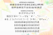 Summer Birthday | Script Font, a Script Font by Scratchones (Thumbnail 7 of 8)
