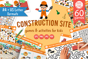 Construction Site Games For Kids