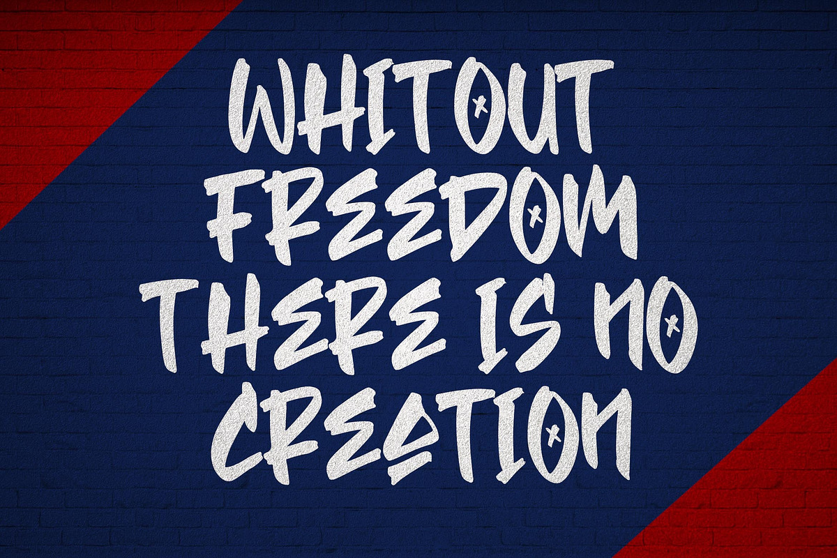 Blezer Clean Brush Font, a Font by Blankids Studio (Photo 4 of 9)
