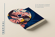 Risograph Tropic Objects&Backgrounds, an Object Graphic by CreativeFolks (Thumbnail 5 of 8)
