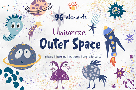 Universe Outer Space, an Illustration by PawLoveArt