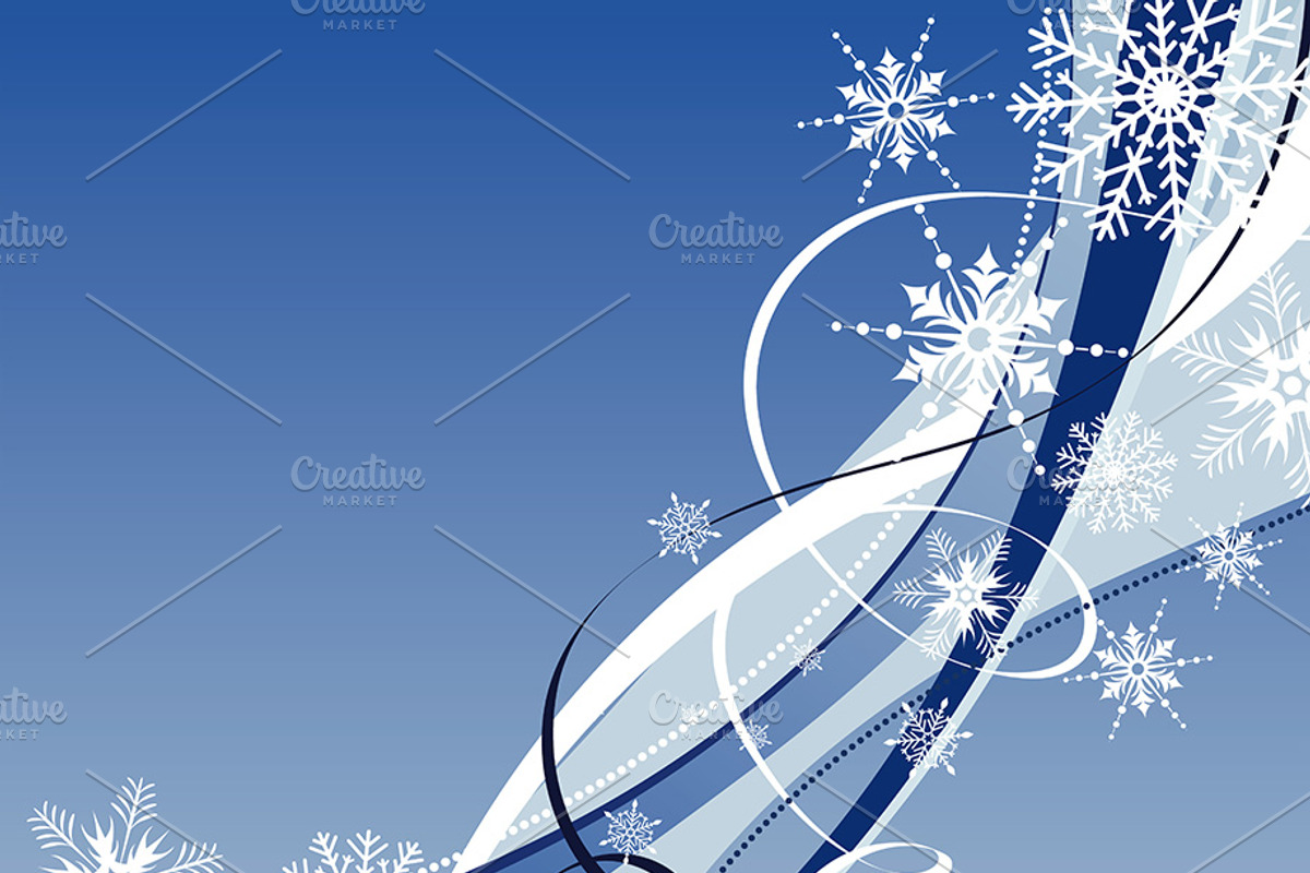 Christmas and New Year Backgrounds, a Decorative Illustration by TAlex (Photo 2 of 7)