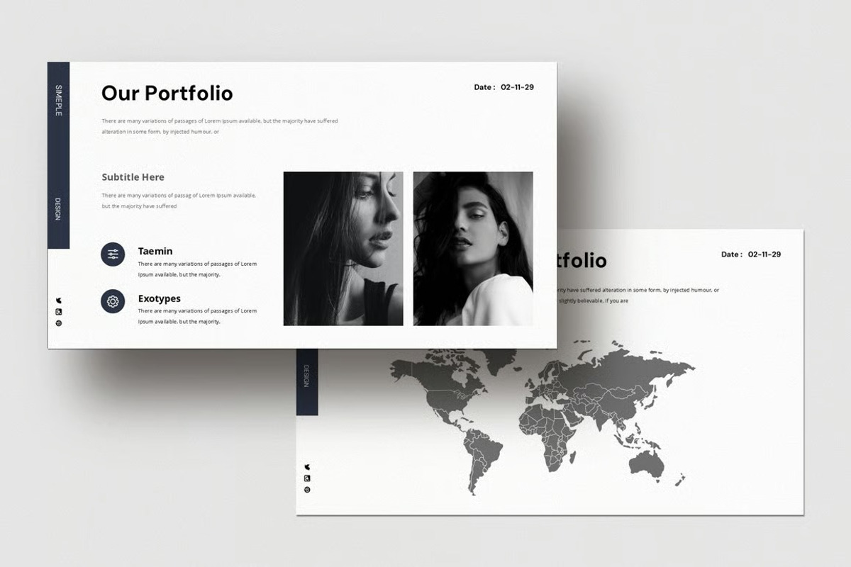 Minmal Keynote Presentation Template, a Presentation Template by Fit-tee (Photo 9 of 10)
