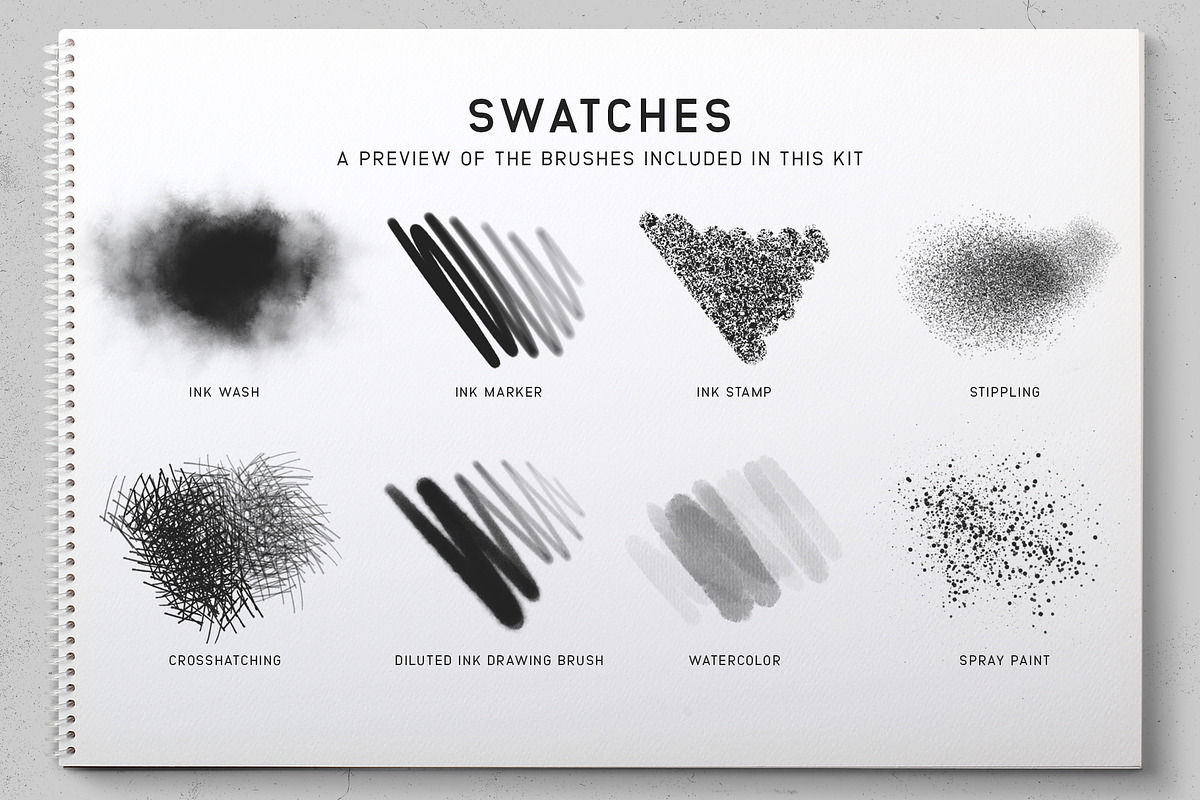 Procreate Brushes Starter Kit preview 6