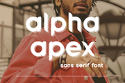 Modern Sans Serif font - Alpha Apex, a Sans Serif Font by ZoloDesignHub (Thumbnail 8 of 8)