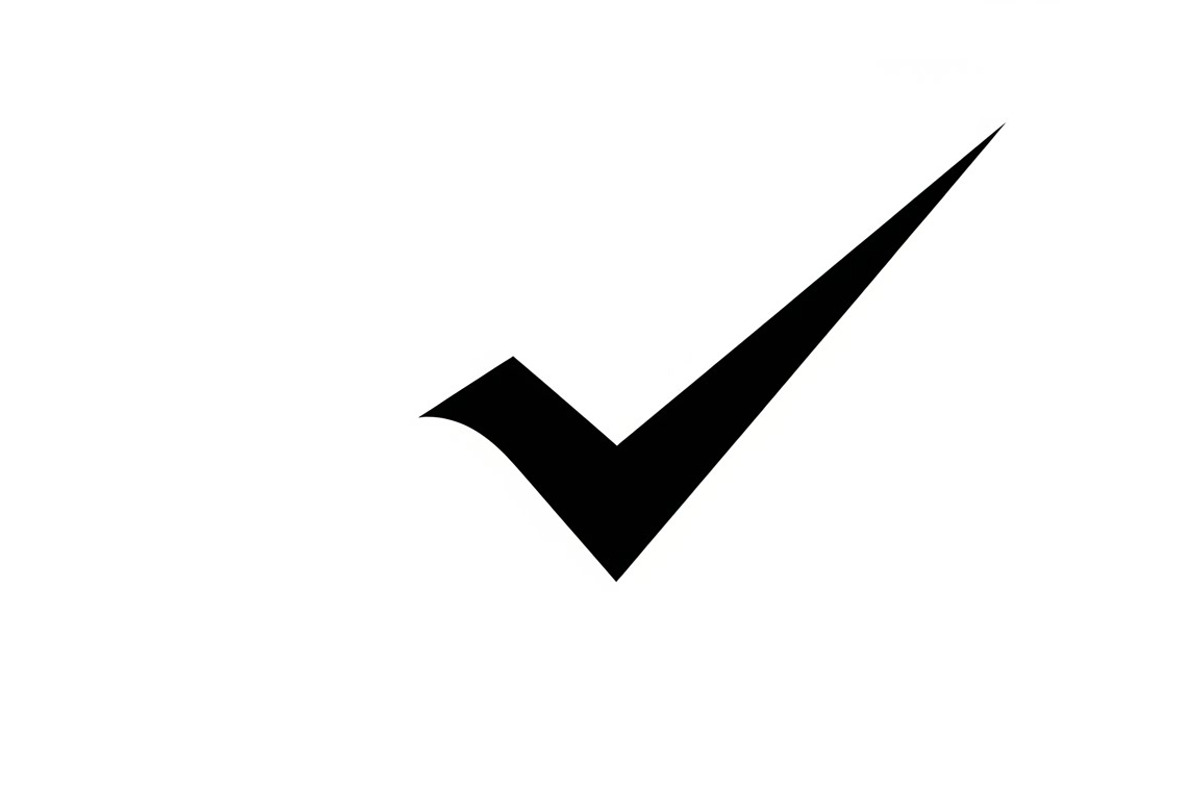 Simple and bold checkmark silhouette, an Illustration by Amazin_art (Photo 19 of 26)