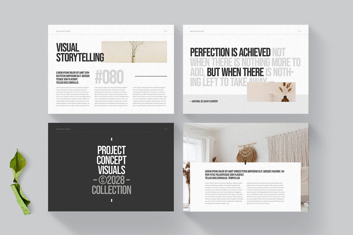 Ebook template | Landscape, a Brochure Template by HiveArts (Photo 4 of 5)