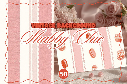 Shabby Chic Vintage Background