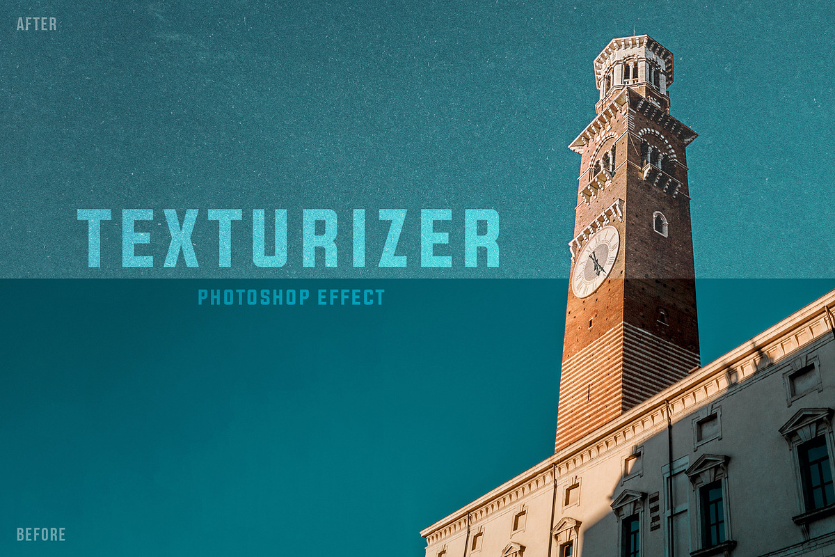TEXTURIZER Grainy Photoshop Effect, a Templates & Theme by velvetmade.designs (Photo 1 of 14)