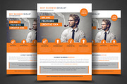 Creative Marketing Flyer, a Flyer Template by AfzaalGraphics (Thumbnail 1 of 4)