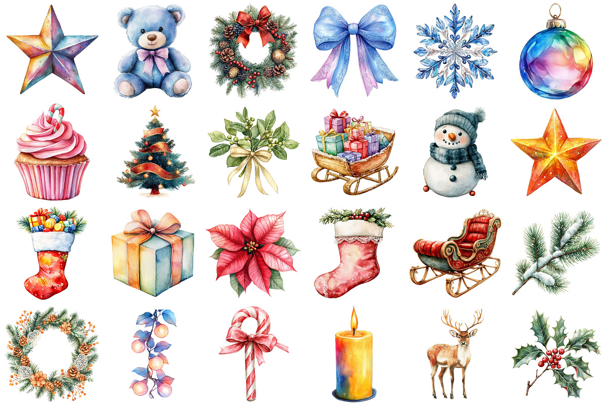 Beautiful Aesthetic Christmas, an Illustration by Daily.Designs (Photo 2 of 3)