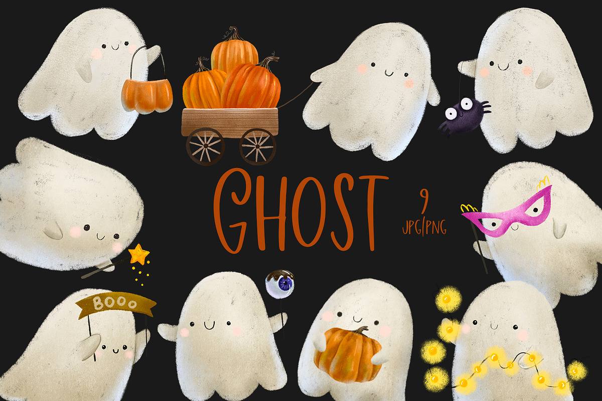 Ghost and Halloween, an Object Graphic by the_myro (Photo 1 of 12)