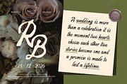 Quarella Jardin - Vintage Script, a Script Font by Typia Nesia (Thumbnail 7 of 12)