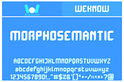 Polyphonic font, a Font by weknow (Thumbnail 4 of 4)
