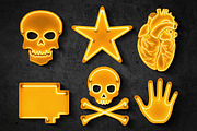 Yellow Neon Font, a Handwritten Font by Handmadefont (Thumbnail 4 of 19)