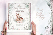 Watercolor woodland collection, an Animal Illustration by Peace ART (Thumbnail 7 of 14)