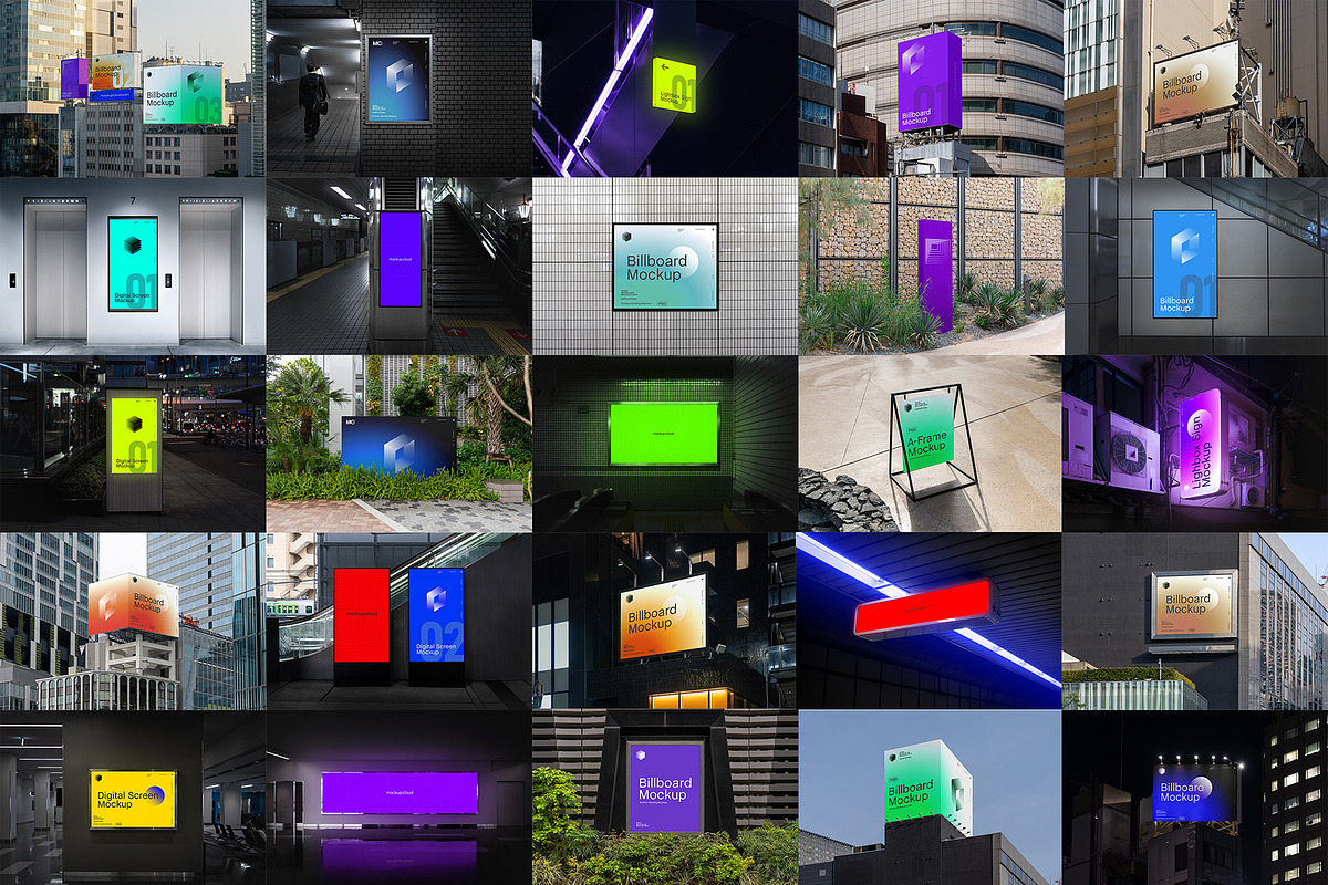 Urban Advertising Mockups, an Advertising Mockup by Mockup Cloud (Photo 33 of 33)