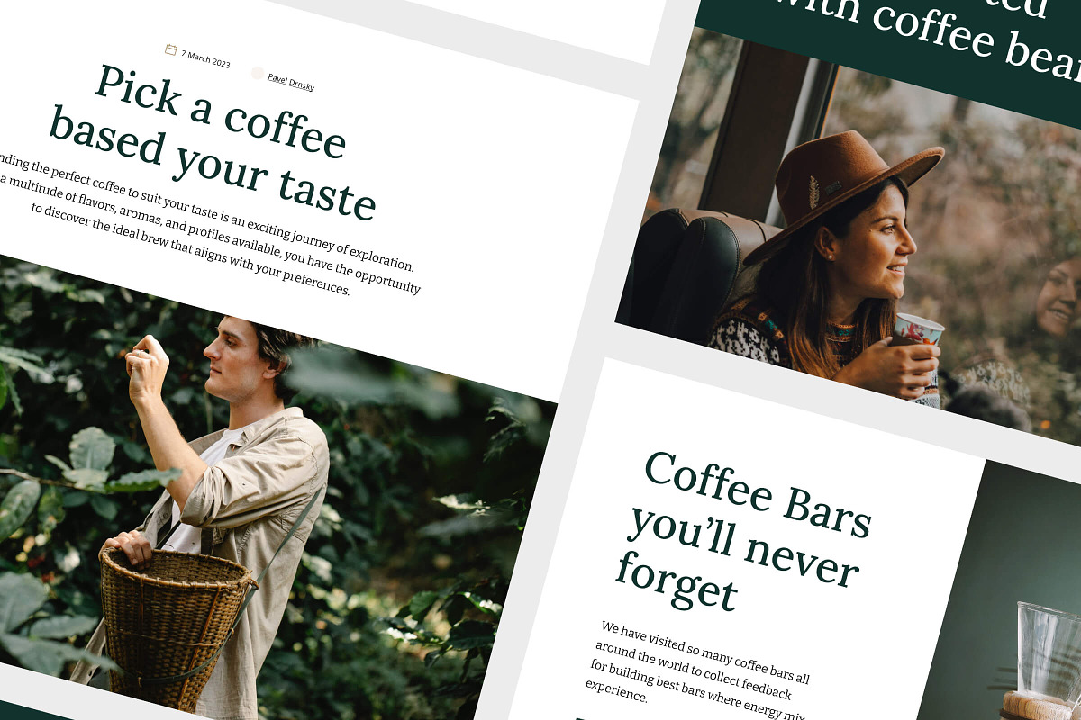 Coffee and Restaurant - Framer, a Websites & App Template by Petr Bilek