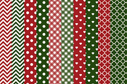 Christmas Owl Vectors & Patterns, an Animal Illustration by Amanda Ilkov (Thumbnail 3 of 3)