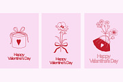 Valentine's Day: cards, illustration, a Seasonal Illustration by Lena Nikolaeva (Thumbnail 12 of 14)