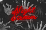 Wotten Blood - Horror Brush Font, a Handwritten Font by Dhabee (Thumbnail 4 of 8)