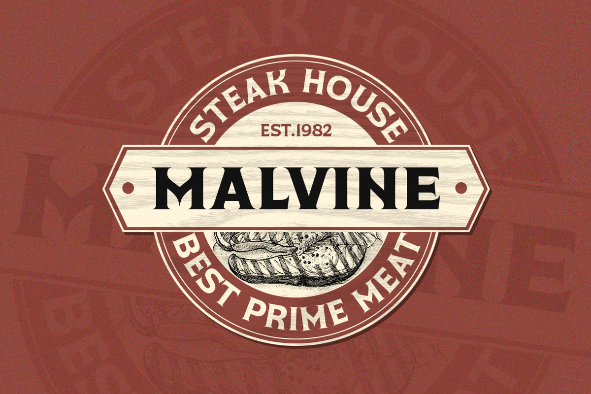 Silvano Western - Display Typeface, a Font by Letterhend Studio (Photo 4 of 9)