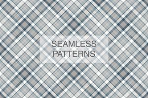 115 Plaid Pattern In Light Grey