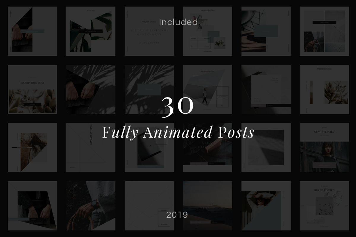 STYLE Animated Instagram Pack, a Social Media Template by Presentations ...