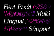 Glastone Pixel, a Sans Serif Font by Craft Supply Co. (Thumbnail 6 of 8)