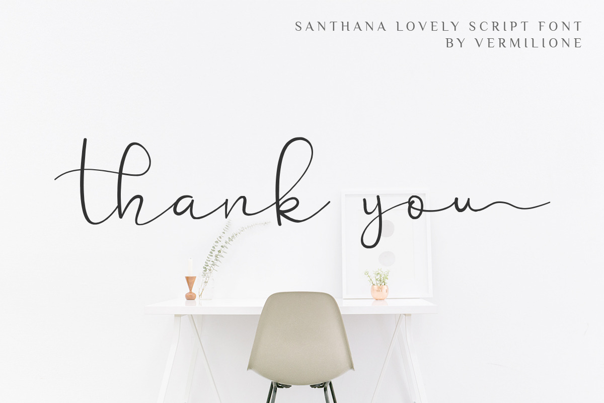 Santhana lovely script, a Script Font by Say Studio (Photo 10 of 10)