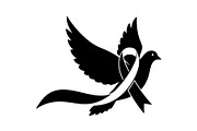 Cancer Awareness Strength Hope Set, a Healthcare Illustration by Designer_Momina (Thumbnail 5 of 16)