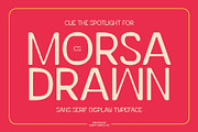 CS Morsa Drawn, a Sans Serif Font by Craft Supply Co. (Thumbnail 1 of 8)