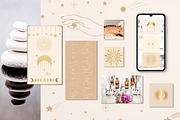Magic Sun, Moon, Star, Constellation, an Illustration by Diana Kovach (Thumbnail 4 of 8)