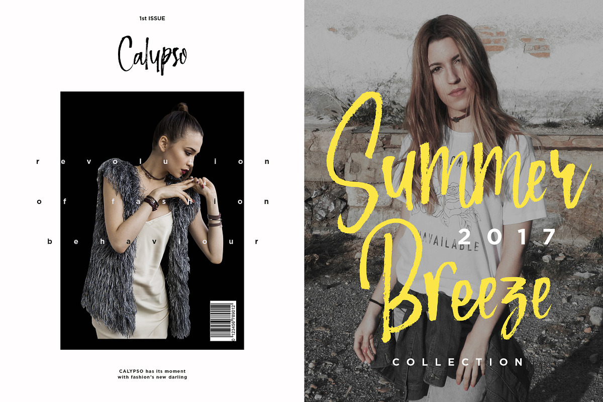 Keep Scrolling handwritten font preview 6