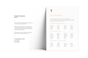 Resume compatible with Word & Pages, a Resume Template by GraphicFlava (Thumbnail 7 of 8)