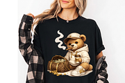 Luxury Teddy Bear PNG, Designer Bear, a Graphic by Vector Portal (Thumbnail 6 of 6)