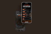 Black & Orange - Instagram Reel, a Social Media Template by My Template Studio (Thumbnail 7 of 13)