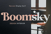 Narcost, a Serif Font by Skypia (Thumbnail 2 of 13)