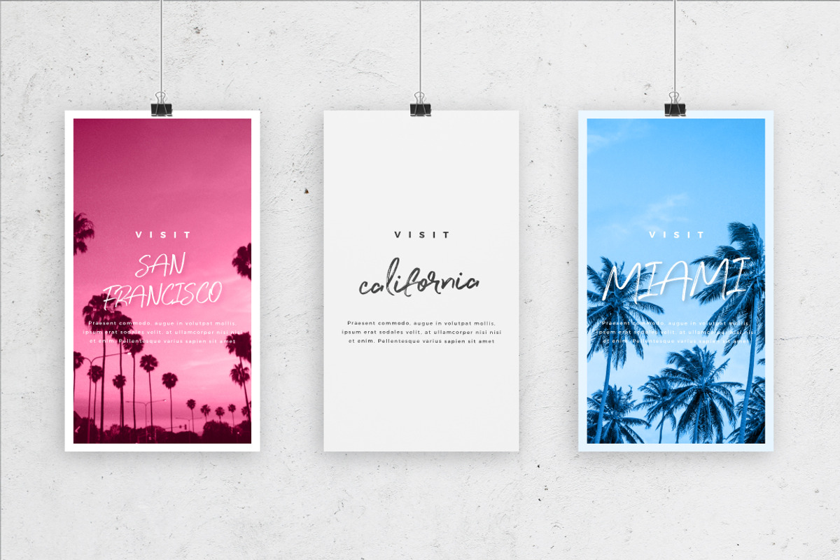 Perfect Sunset Typeface preview 3