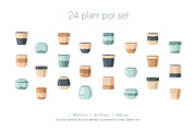 Beautiful House Plants In Pots, a Decorative Illustration by Art Design (Thumbnail 5 of 7)