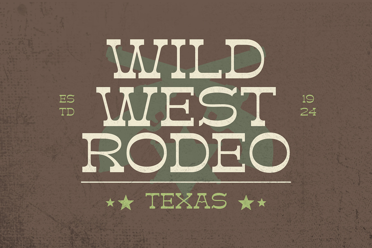Smora - Western Font, a Slab Serif Font by Shakira Studio (Photo 2 of 12)
